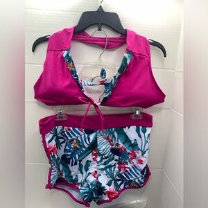 SHEIN Bikini and coverups 4 sets XL Brand New